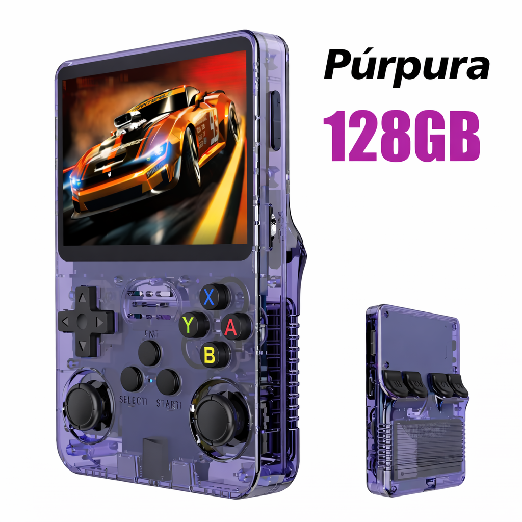 Consola Retro R36S 128GB - Diversión portátil sin límites
