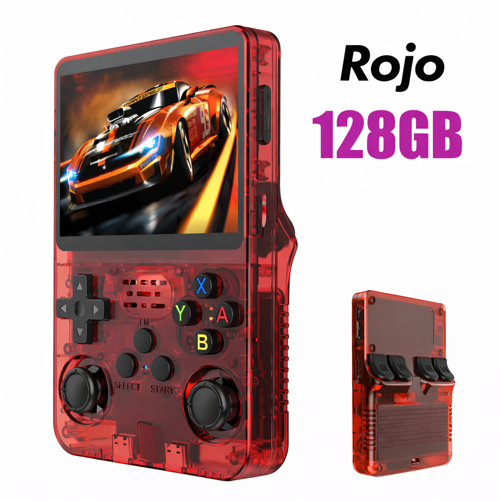 Consola Retro R36S 128GB - Diversión portátil sin límites